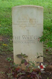 TRINCOMALEE WAR CEMETERY - VARUDU KUTTY, 